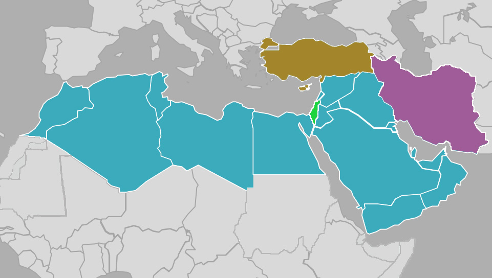 Languages in MENA reagion